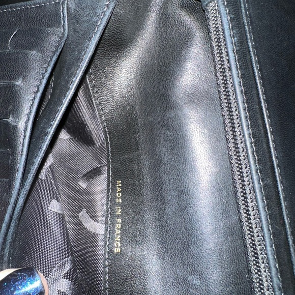 CHANEL Timeless Black Caviar Lambskin Long Zen Wallet - Picture 5 of 14